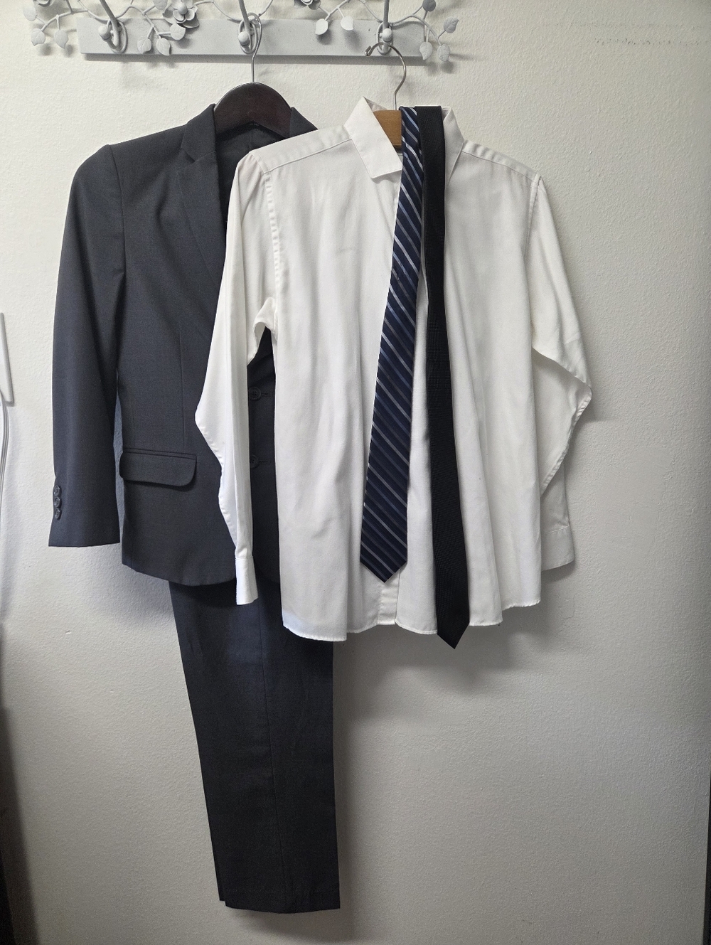 Boy's Suit, Dress Shirt, 2 Ties
